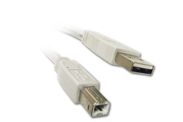 equip USB 2.0 Kabel A - B, 1.8m S/S
