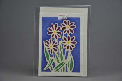 Geschenkekarte Motiv - Blumen