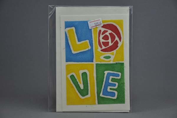 Geschenkekarte Motiv - Love