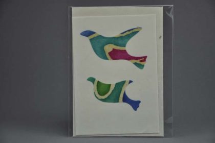 Geschenkekarte Motiv - Vögel