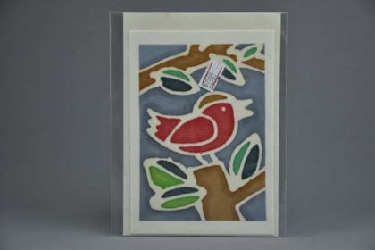 Geschenkekarte Motiv - Vogel