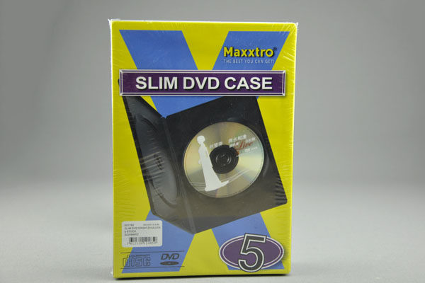 Maxxtro Slim DVD Case - 5 Stück