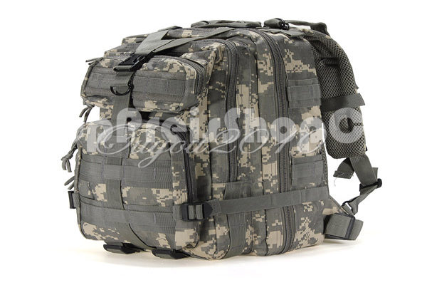 Outdoor-Rucksack ACU-Camouflage mit vielen Taschen
