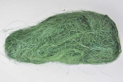 Sisal-Wolle 150 g, grün