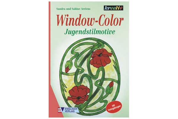 Englisch Verlag: Window-Color, Jugendstilmotive