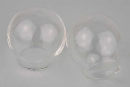 Glas-Behälter für Schmuck, 30 mm