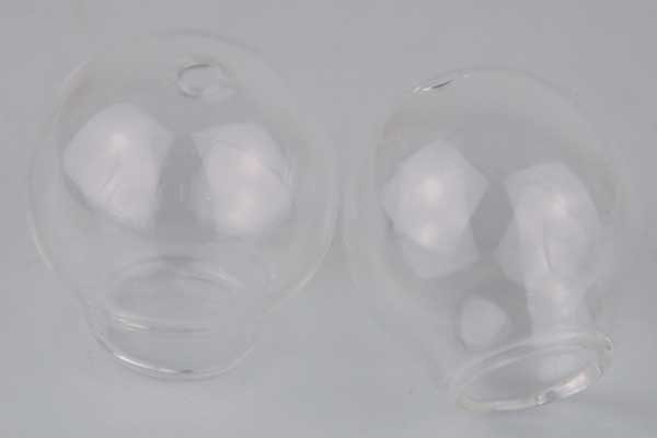 Glas-Behälter für Schmuck, 25 mm