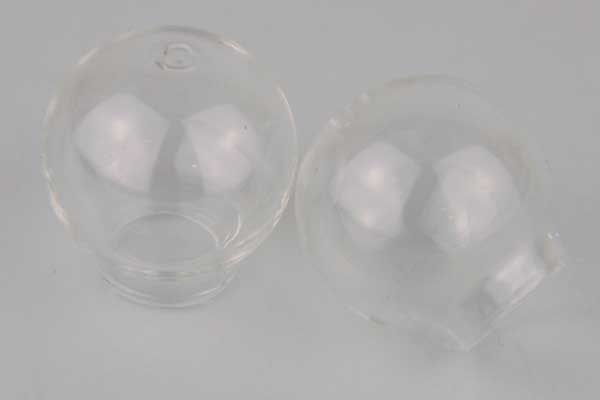 Glas-Behälter für Schmuck, 20 mm