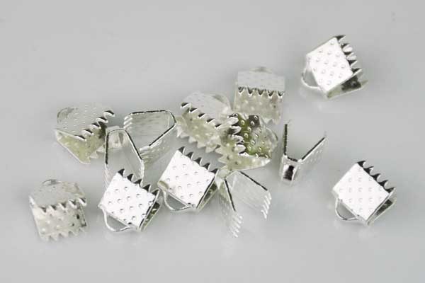 2 Stück Verbinder silber, 6 mm