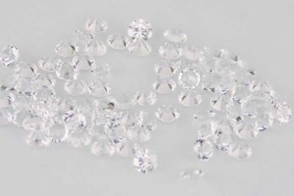 50 Stück Kristalle 2-3 mm, klar