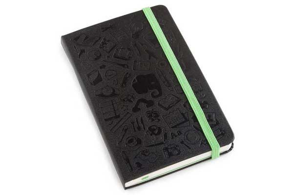 Moleskine Evernote Smart Notebook, Pocket, A6, kariert, schwarz
