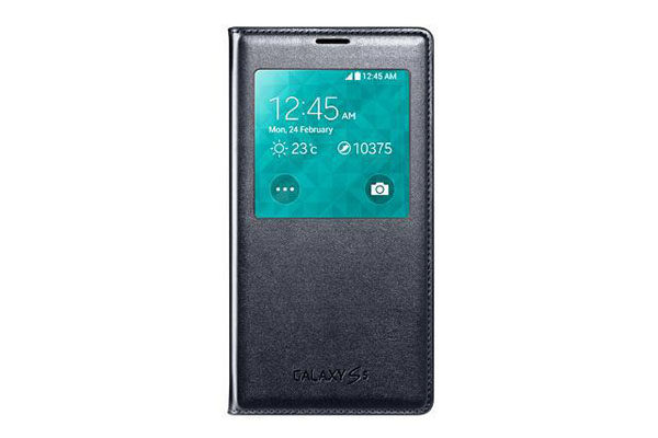 Samsung GALAXY S5 S View Cover, schwarz