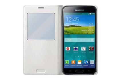 Samsung GALAXY S5 S View Cover, weiss