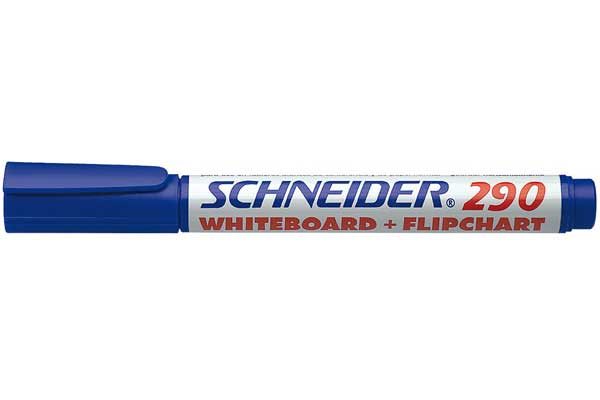 Schneider 290 Whiteboard-Flipchart-Maker, blau