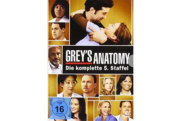 DVD - Grey's Anatomy - Die komplette fünfte Staffel