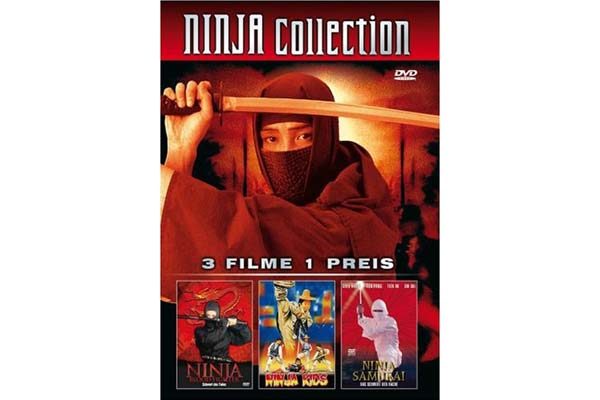 DVD - Ninja Collection - Ninja Bloodfighter, Ninja Kids, Ninja Samurai