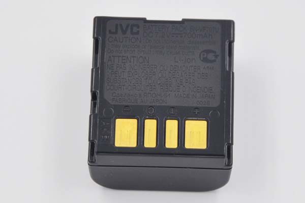 JVC Battery Pack BN-V707u, DC 7.2V, 700mAh