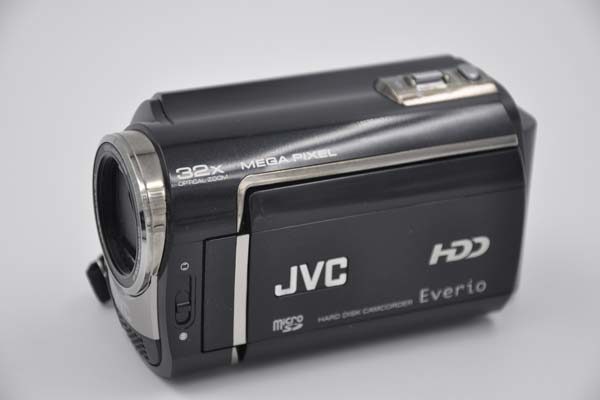JVC Hard-Disk-Camcorder Everio 30GB, GZ-MG435BE, schwarz