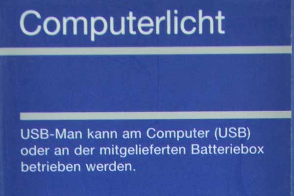 Zweibrüder Led-Lenser USB-Man
