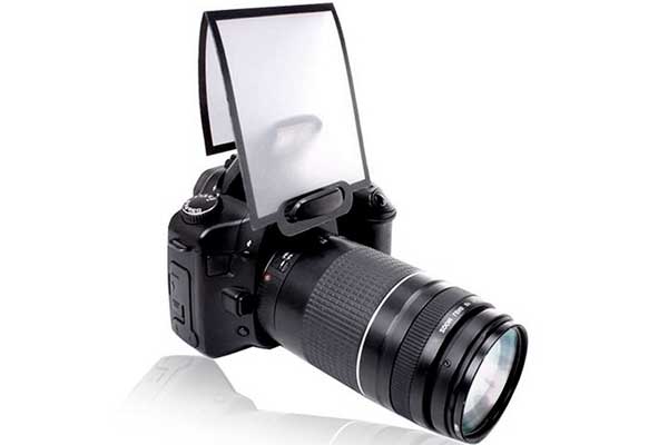 Kamera-Blitz Vorsatz/Diffusor für Nikon, Canon, Pentax uvm.