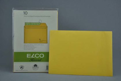 10 x ELCO Record Briefumschläge E6 200 x 140mm, 120g/m2, orange