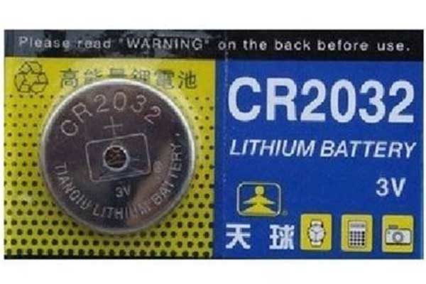 Button-Batterie Li-ion 3V CR2032 DL2032 ECR2032 5004LCButton-Batterie Li-ion 3V CR2032 DL2032 ECR2032 5004LC