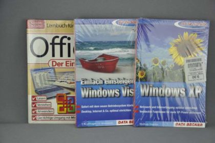 3 x Office und Windows Lernbücher